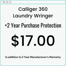 Load image into Gallery viewer, Calliger 360 Laundry Wringer Purchase Protection
